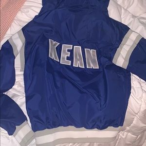 Kean University Athletic Varsity windbreaker NWOT